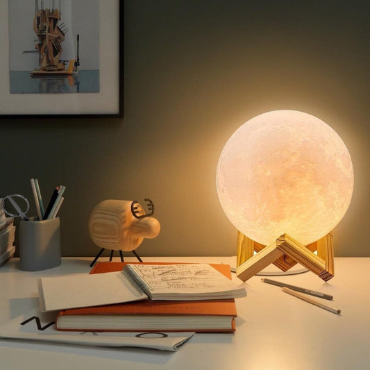 Bright Moon Glow Night Lamp - Luxicro
