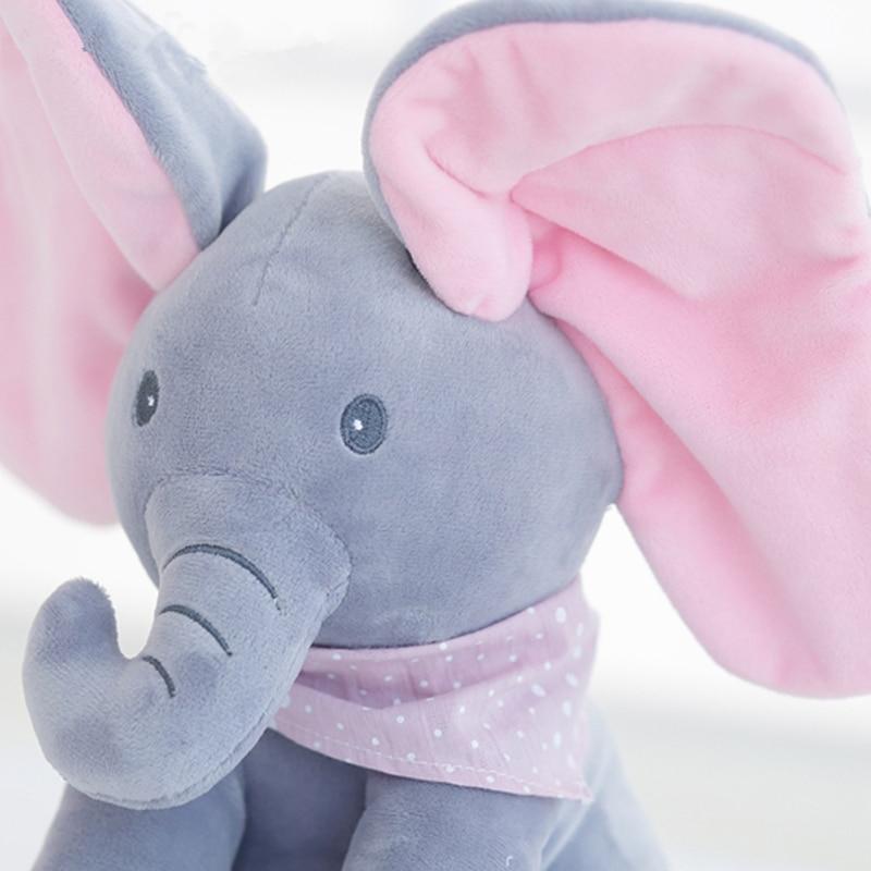 Cute Singing Elephant Plush Toy for Kids
