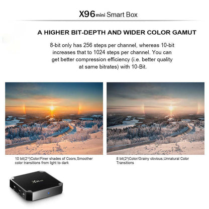Compact Android TV Streaming Box Device