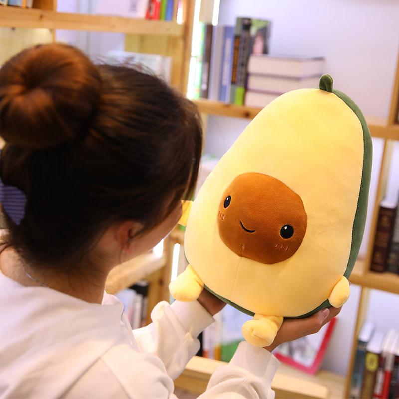Soft Avocado Squishy Cushion Toy Gift