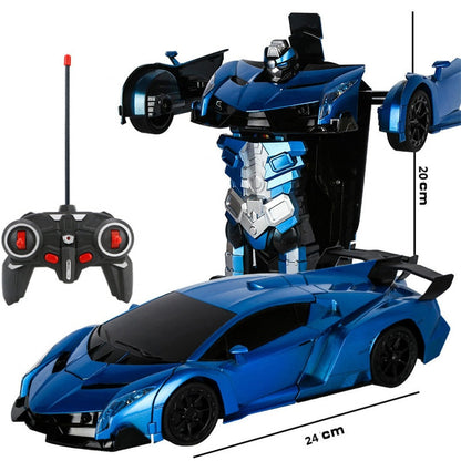 Turbo 2 in 1 RC Transforming Car Toy