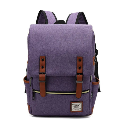 Timeless Genuine Leather School Backpack