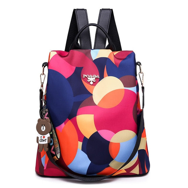 Secure Big Oxford Travel Backpack - Luxicro