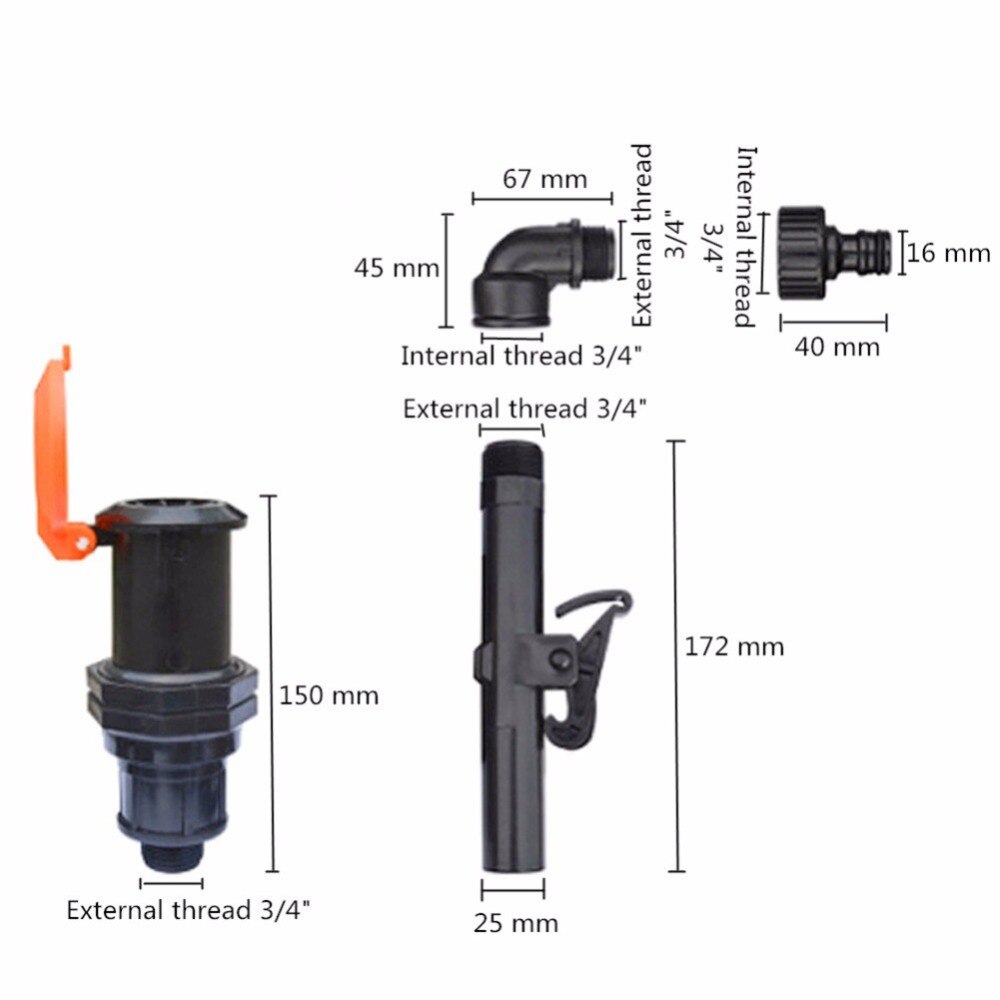 Heavy Duty Garden Hose Valve Connector