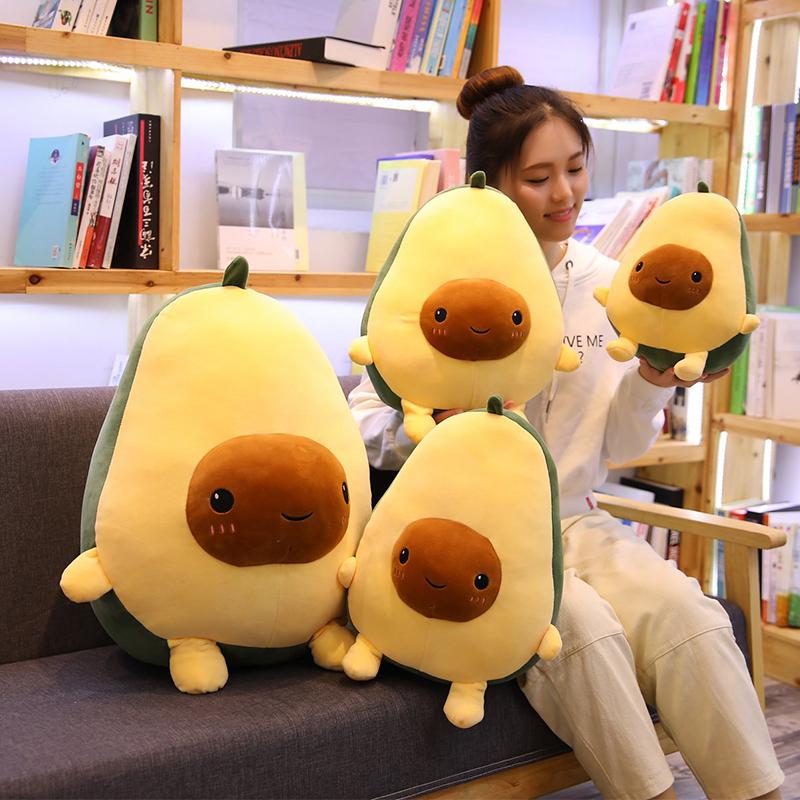 Soft Avocado Squishy Cushion Toy Gift