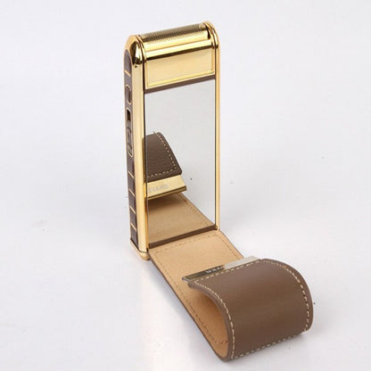 Classic Leather Rechargeable Travel Shaver