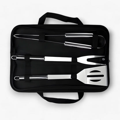 Complete Grill Tool Set with Storage Box