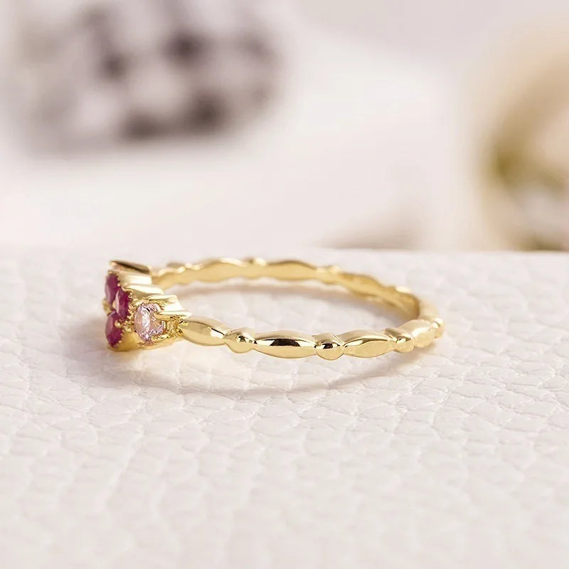 Luxurious Ladies Diamond Love Ring