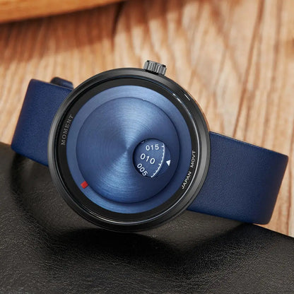 Affordable Leather Strap Quartz Watch Set For Couples