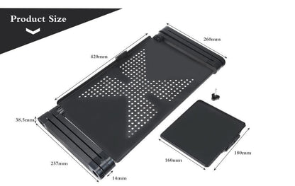 Compact Adjustable Laptop Holder