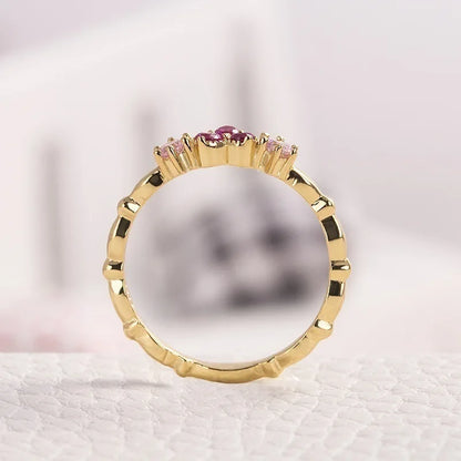 Luxurious Ladies Diamond Love Ring