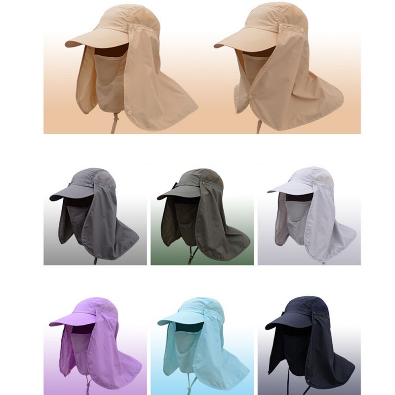 Sun Protection Wide Brim UV Shield Hat