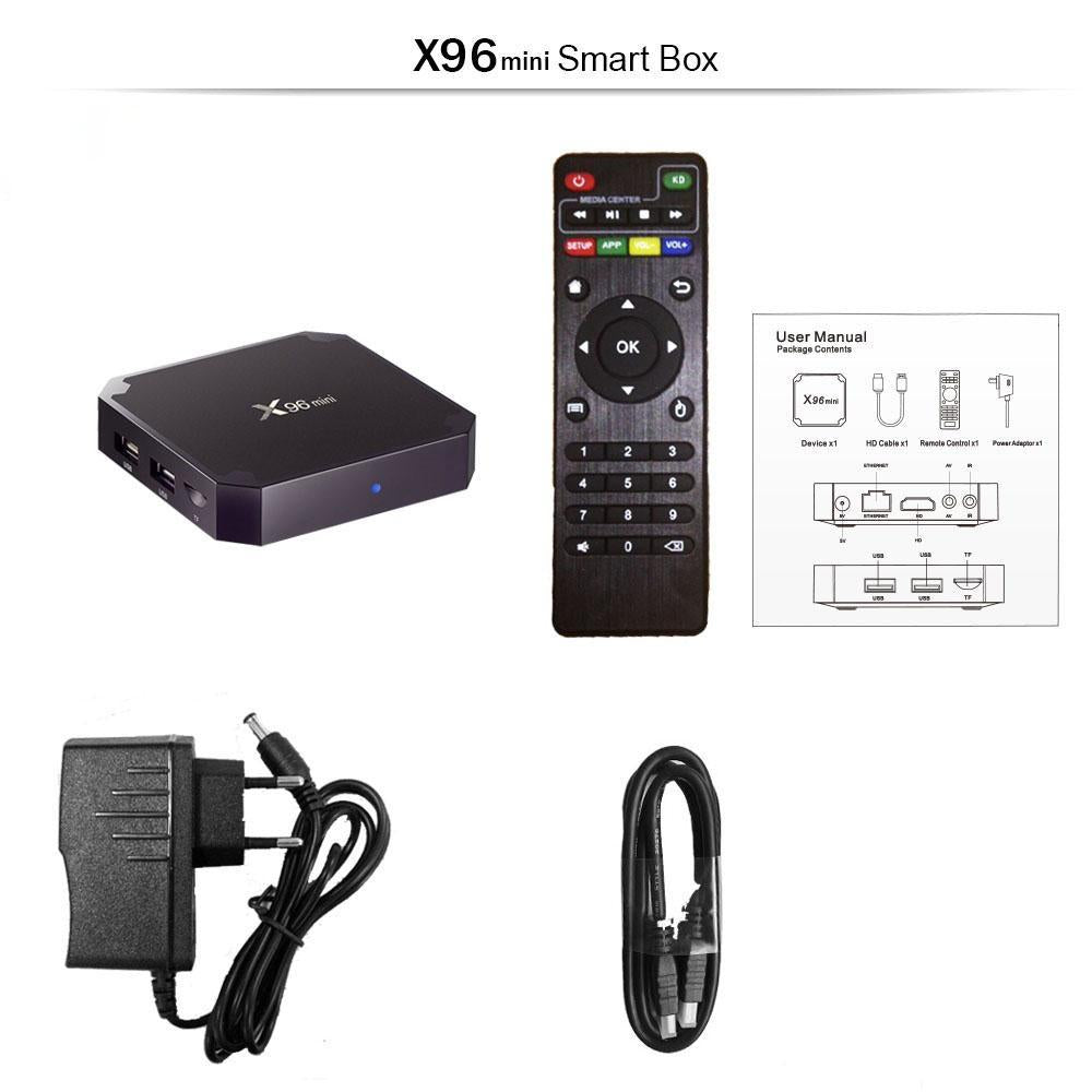 Compact Android TV Streaming Box Device