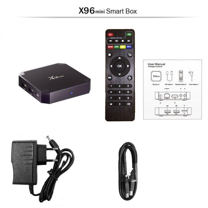 Compact Android TV Streaming Box Device