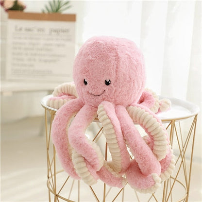 Cuddly Plush Octopus Toy for Kids - Luxicro