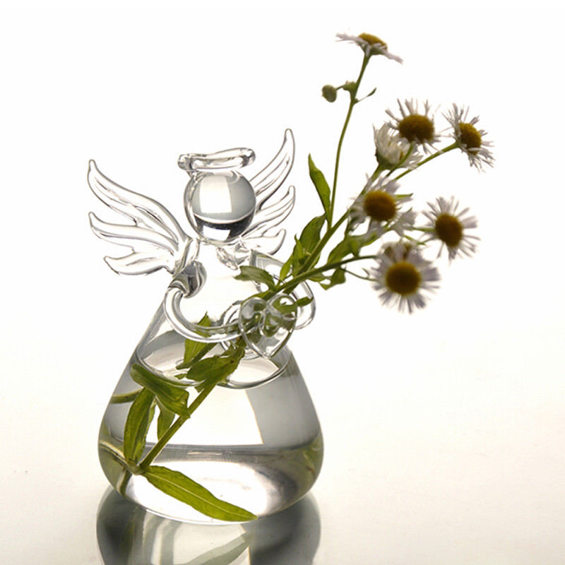 Beautiful Transparent Floral Centerpiece Vase