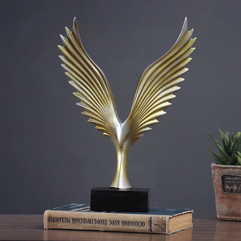 Luxury Bird Figurine - Contemporary Home Statue