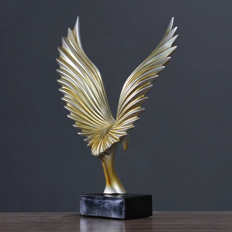 Luxury Bird Figurine - Contemporary Home Statue