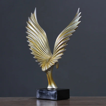 Luxury Bird Figurine - Contemporary Home Statue