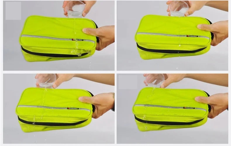 Travel Toiletry Case with Waterproof Pockets