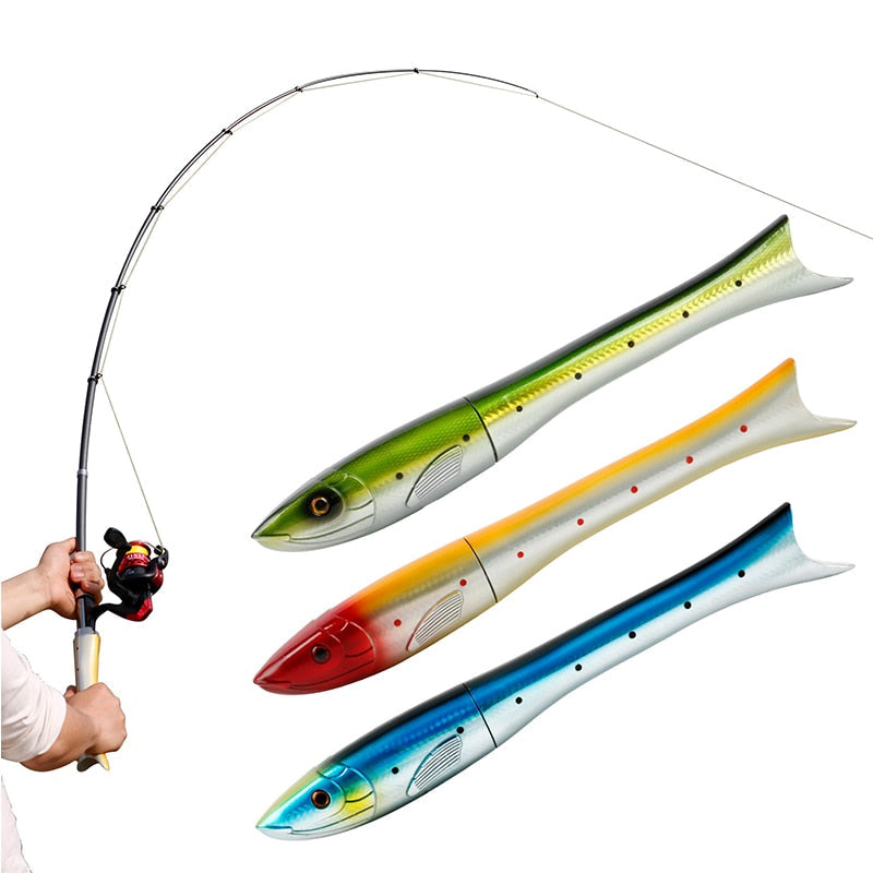 Compact Collapsible Fishing Pole Kit