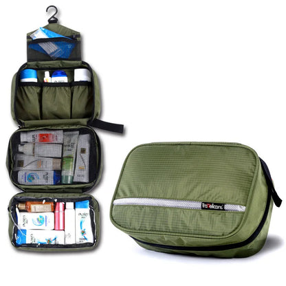 Travel Toiletry Case with Waterproof Pockets