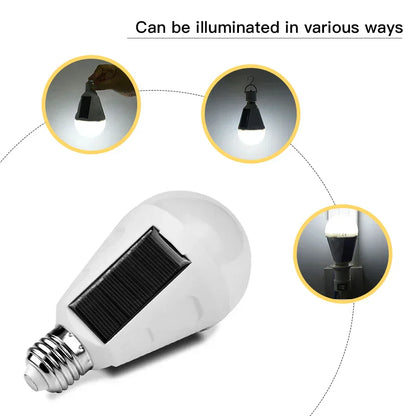 Waterproof Outdoor LED Solar Garden Light Bulb