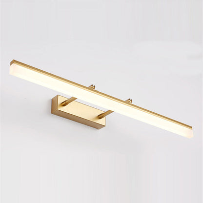 Contemporary Gold LED Sconce with Flexible Arms