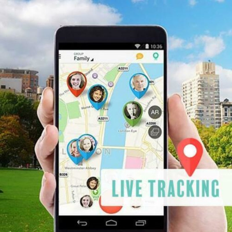 Compact GPS Tracker for Children Pets Cars