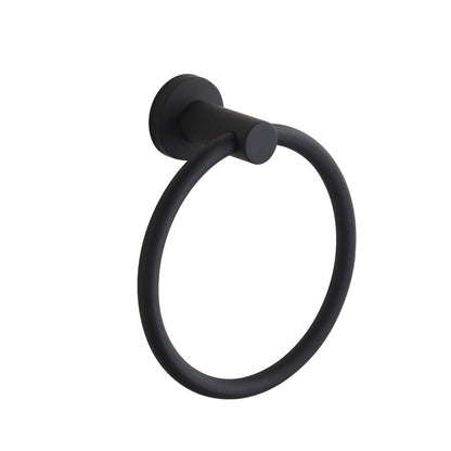 Stylish Silver Bathroom Towel Ring - Luxicro