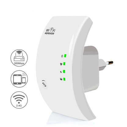 Compact WiFi Range Extender and Signal Amplifier