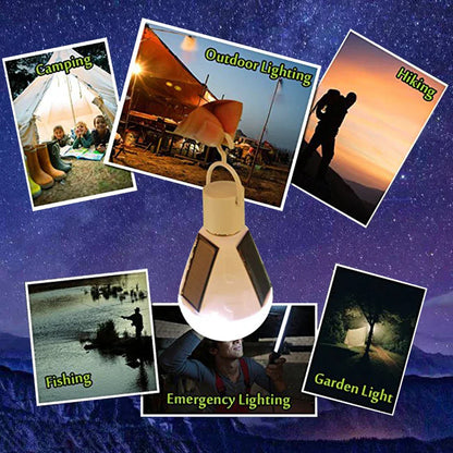 Waterproof Outdoor LED Solar Garden Light Bulb