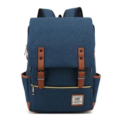Timeless Genuine Leather School Backpack