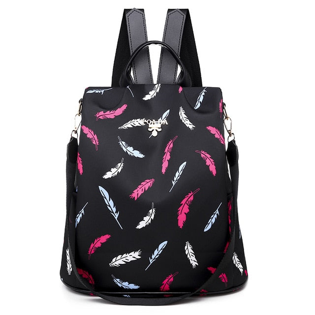 Secure Big Oxford Travel Backpack