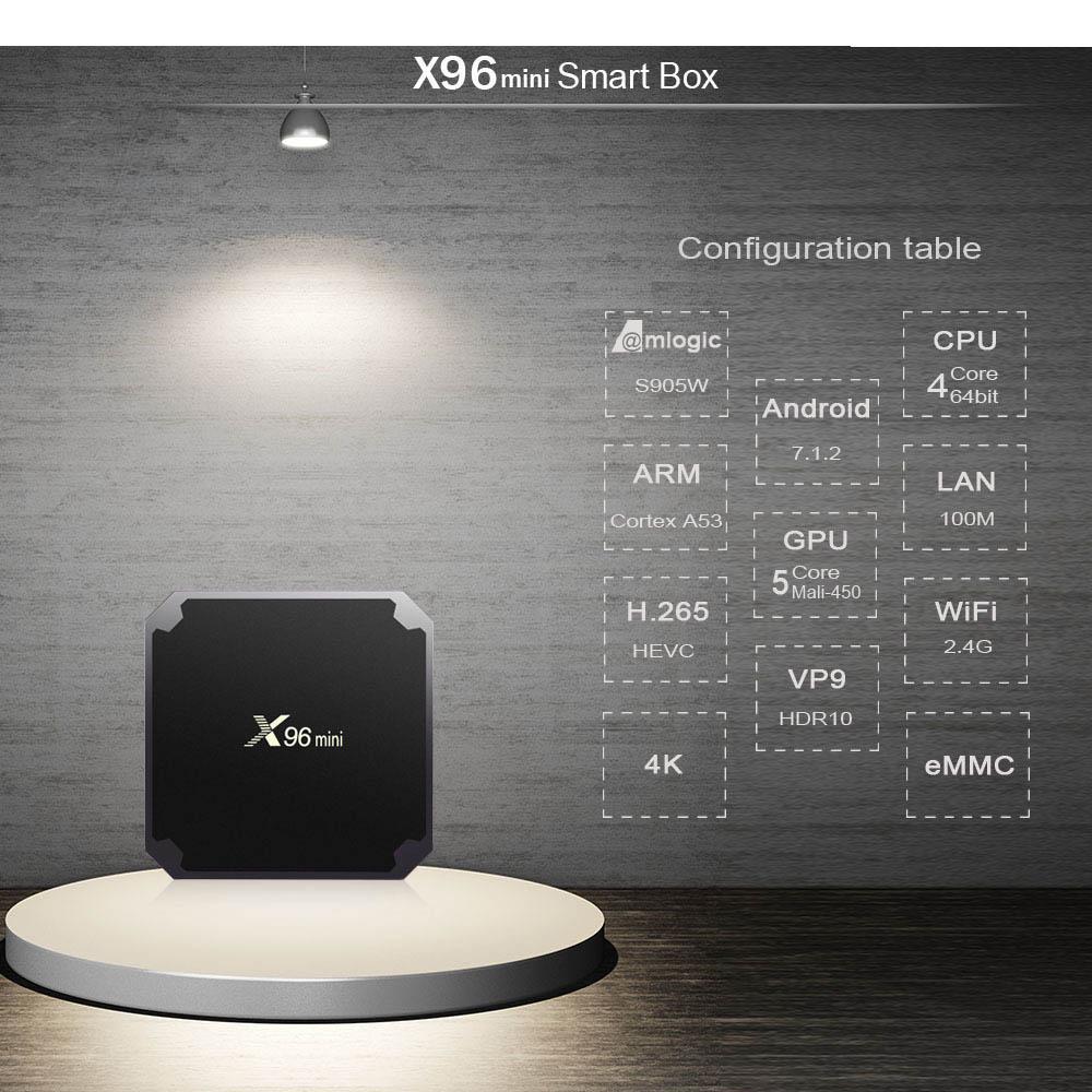 Compact Android TV Streaming Box Device