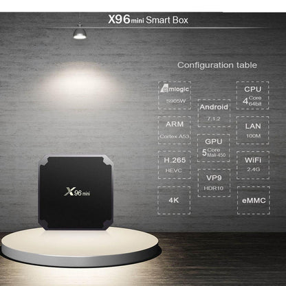 Compact Android TV Streaming Box Device