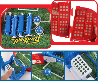 Compact Table Football Game for Home Fun