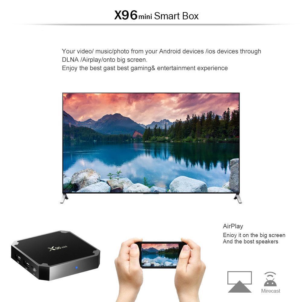 Compact Android TV Streaming Box Device