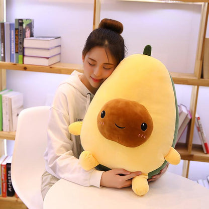 Soft Avocado Squishy Cushion Toy Gift