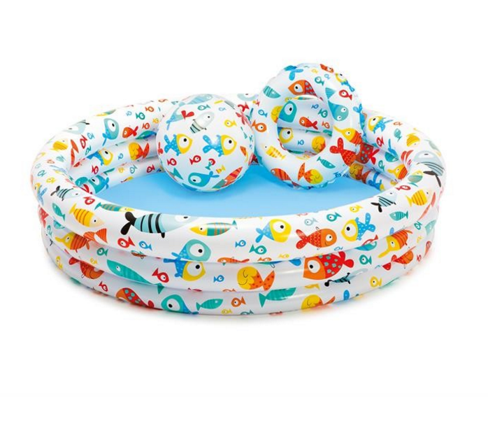 Fun Kids Inflatable Pool 2-Pack Set - Luxicro