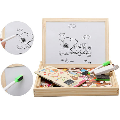 Fun Magnetic Wooden Learning Board