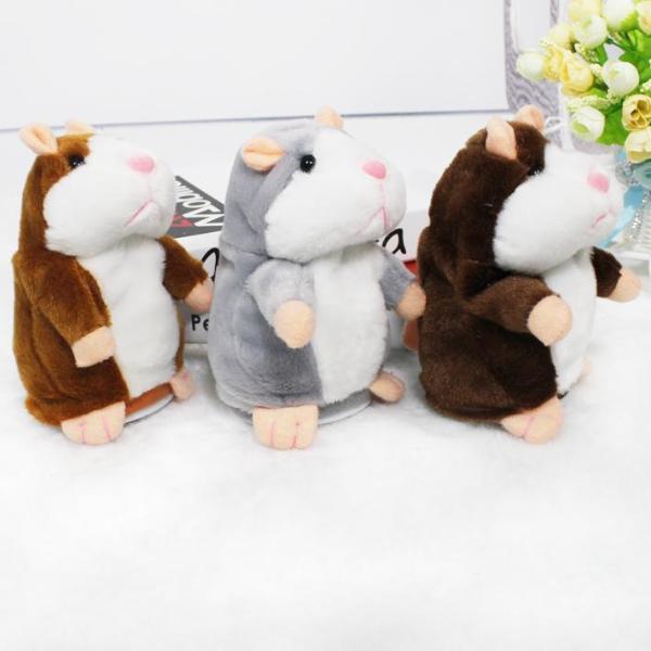 Cute Talking Hamster Plush Toy Figure