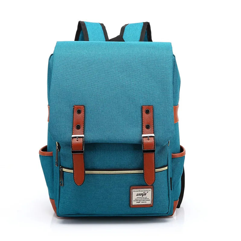 Timeless Genuine Leather School Backpack