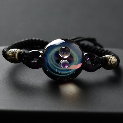 Stylish Galaxy Charm Wristband