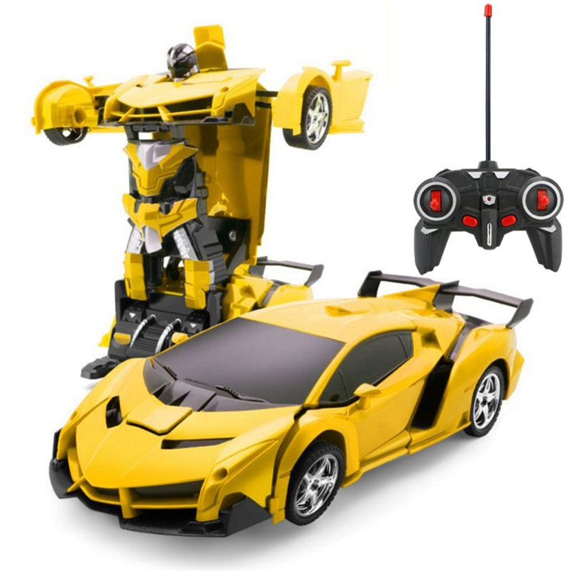 Turbo 2 in 1 RC Transforming Car Toy