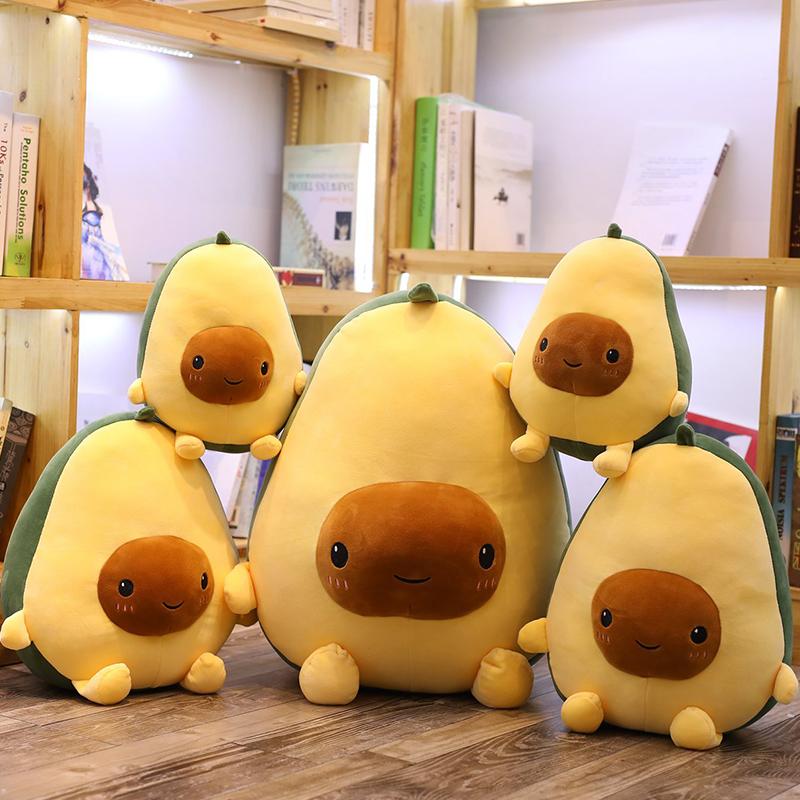 Soft Avocado Squishy Cushion Toy Gift