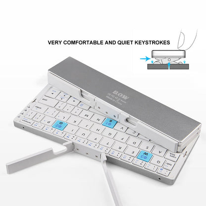 Slim Rechargeable Bluetooth Small Keyboard