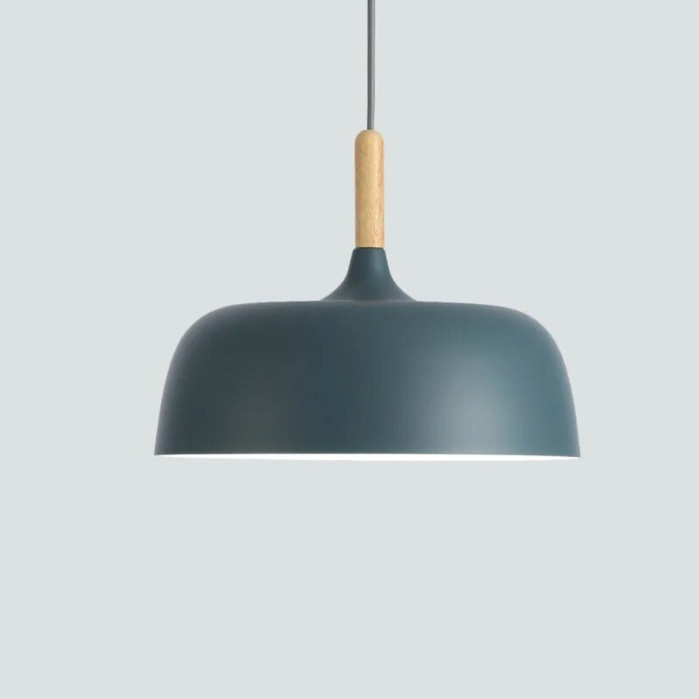 Sleek Black Glass Pendant Lighting Fixture