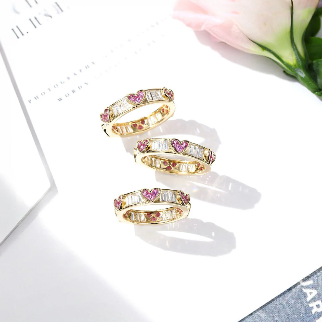 Lovely Heart Cut Diamond Engagement Ring