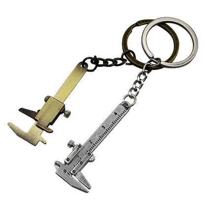 Compact Pocket Size Caliper Keychain